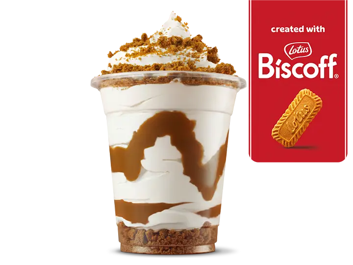 hungry jack's Biscoff Storm